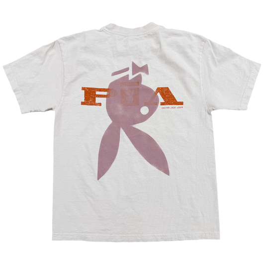 CACTUS CON PLAYBOY TEE WHITE