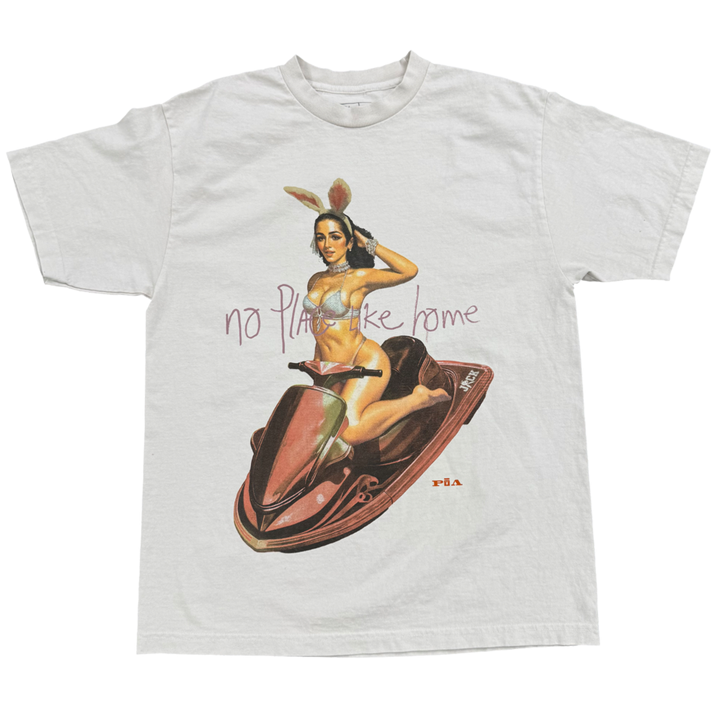 CACTUS CON PLAYBOY TEE WHITE