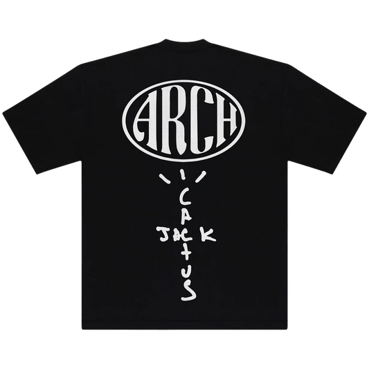 CJ X ARCH PAPER PLANE TEE (BLACK)