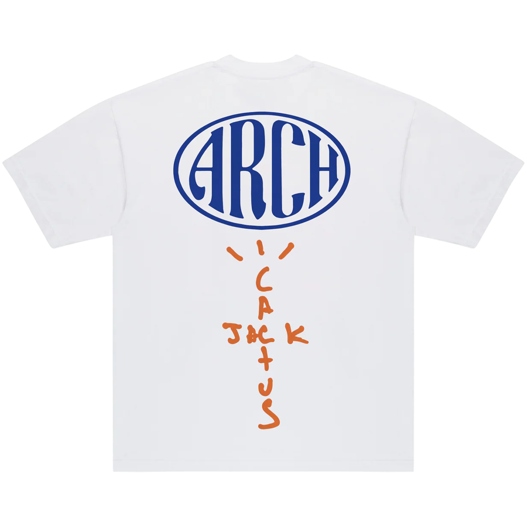 CJ X ARCH PAPER PLANE TEE (WHITE)