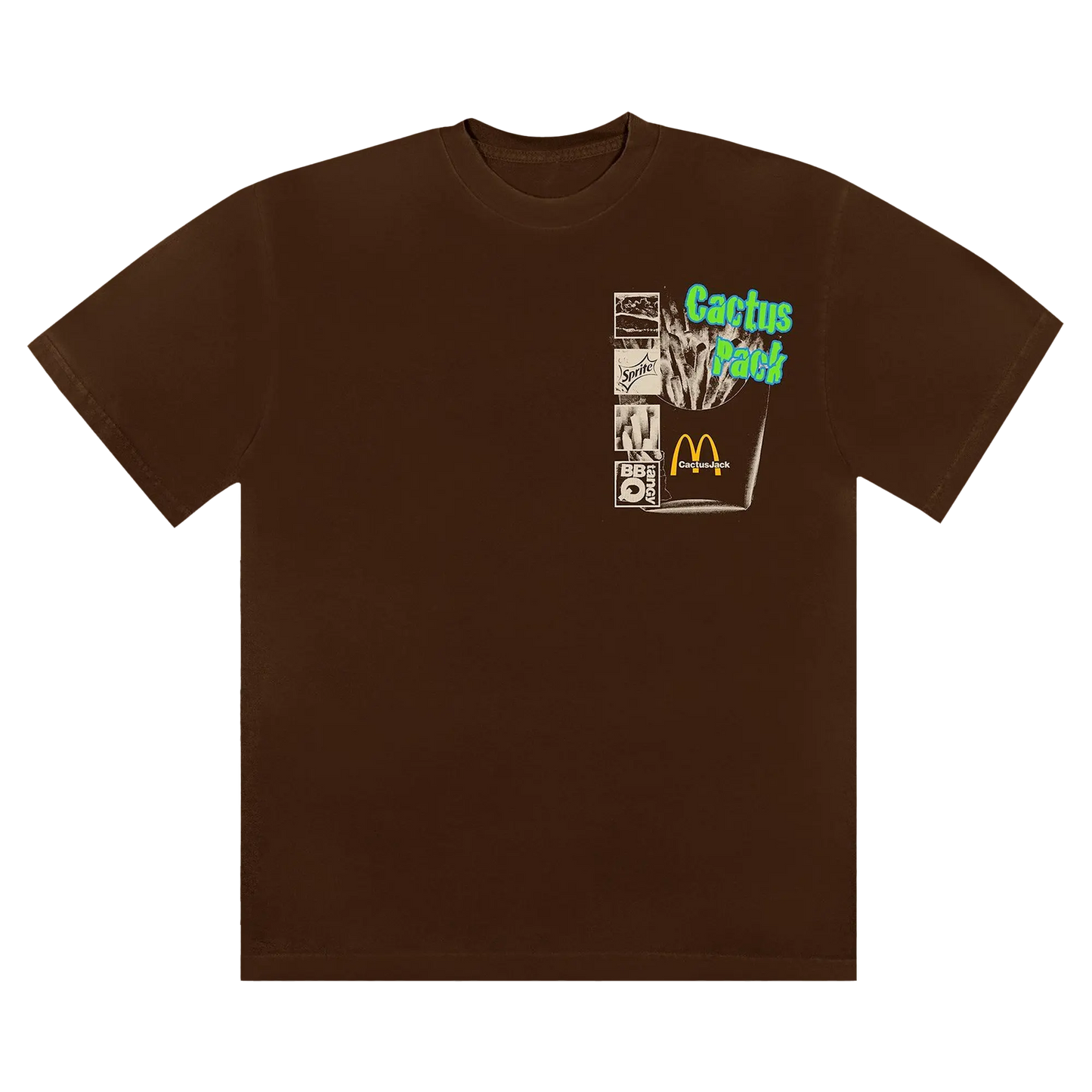 CJ X MCD CACTUS PACK VINTAGE PROMO | T-SHIRT BROWN