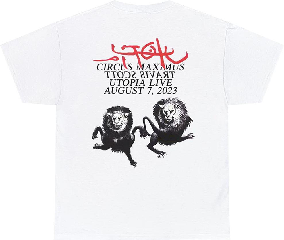 CIRCUS MAXIMUS 2023 TEE WHITE