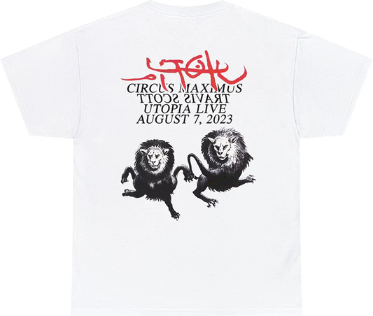 CIRCUS MAXIMUS 2023 TEE WHITE