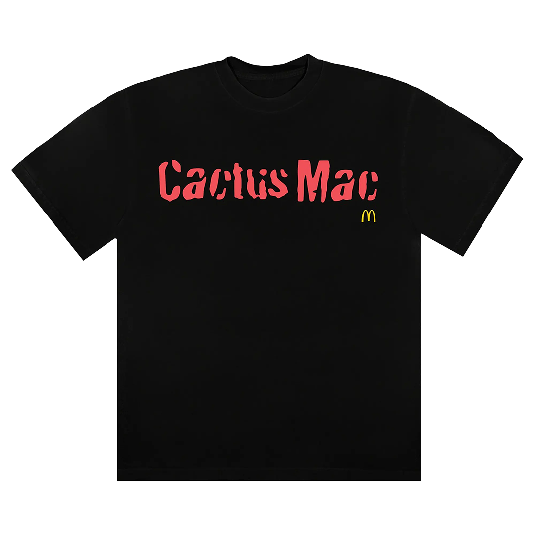 CJ X MCD CACTUS MAC | T-SHIRT BLACK