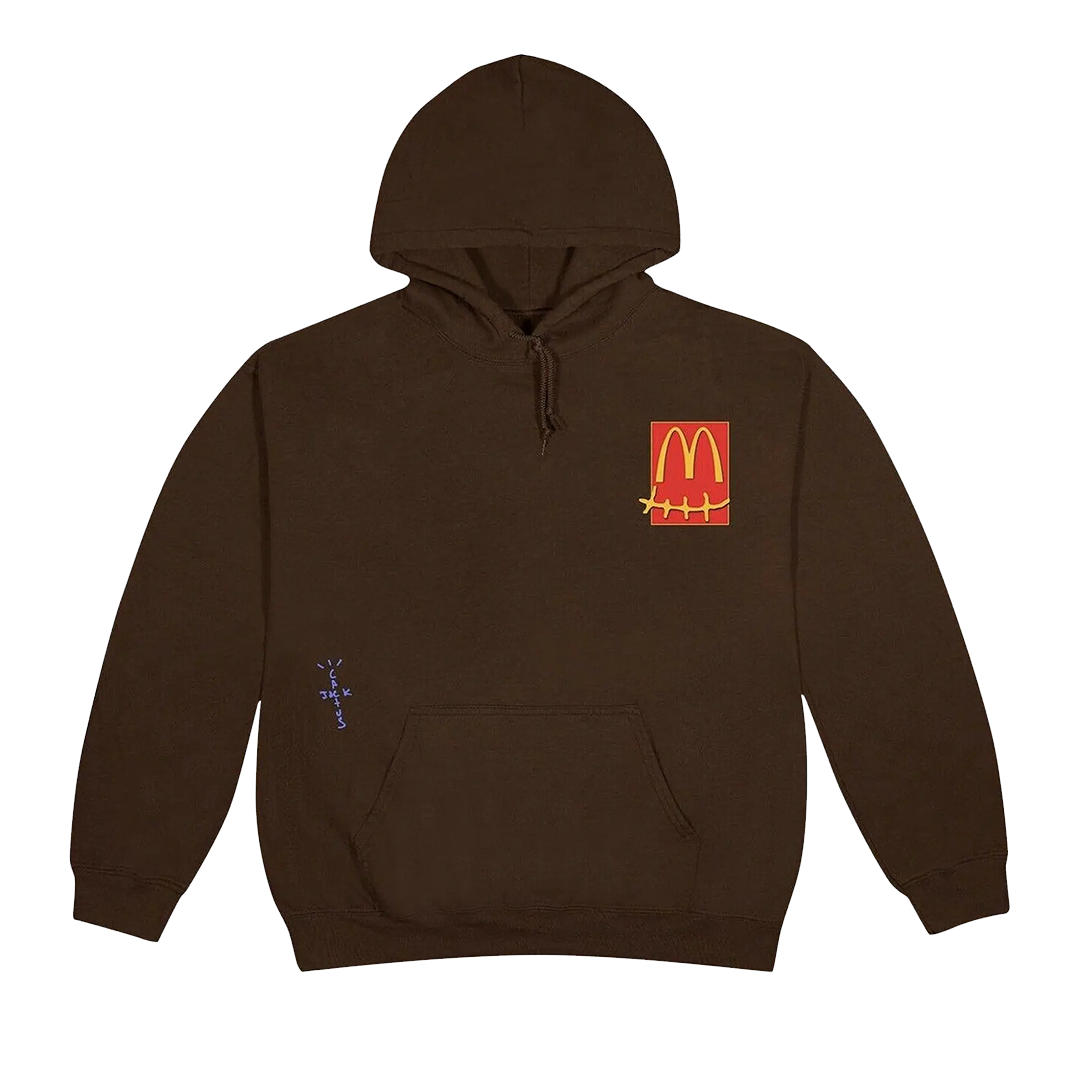 CJ X MCD CACTUS PACK STICKER | HOODIE BROWN