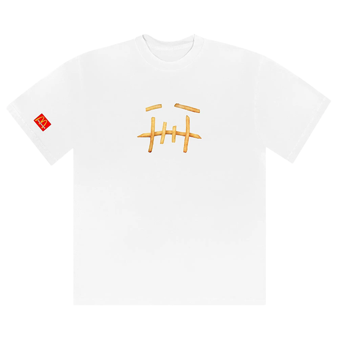 CJ X MCD FRY | T-SHIRT WHITE