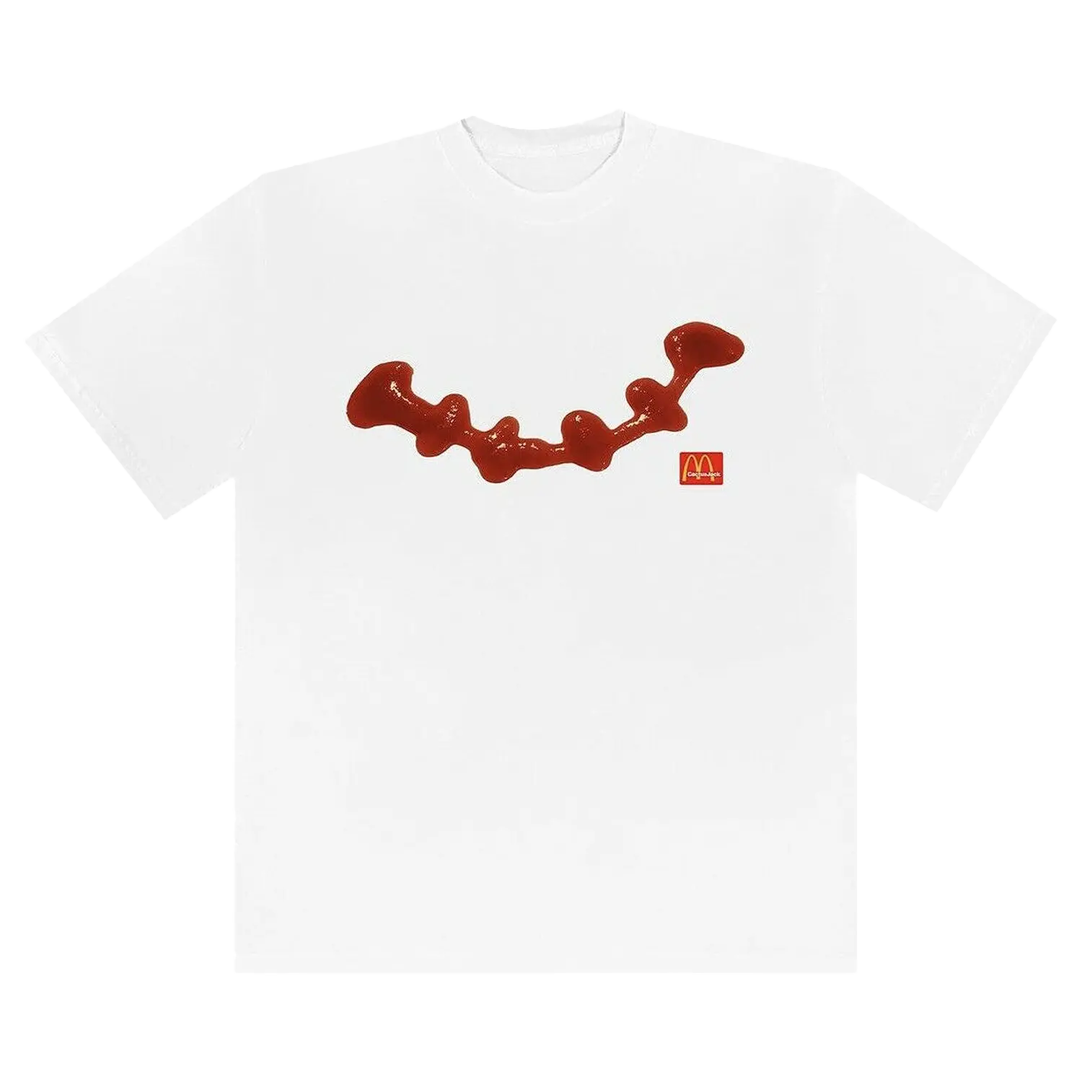 CJ X MCD KETCHUP | T-SHIRT WHITE