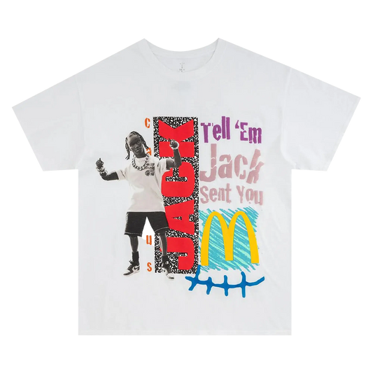 CJ X MCD TELL 'EM JACK | T-SHIRT 'WHITE'