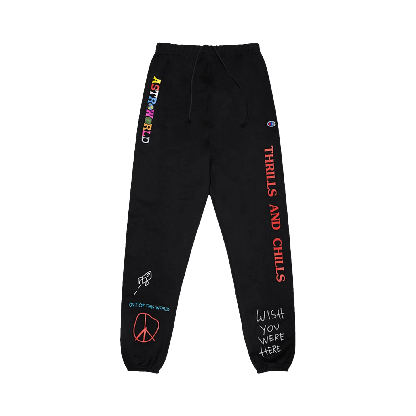 CACTUS JACK BY TRAVIS SCOTT ASTROWORLD WORLD PEACE SWEATPANTS