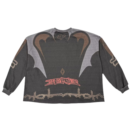 CJ X FOX RACING JERSEY | BLACK