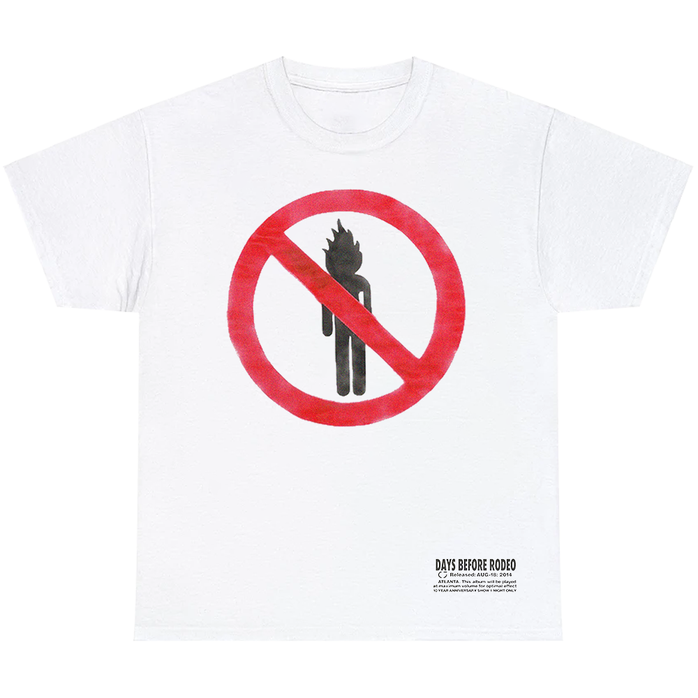 Travis Scott Rodeo Tee White