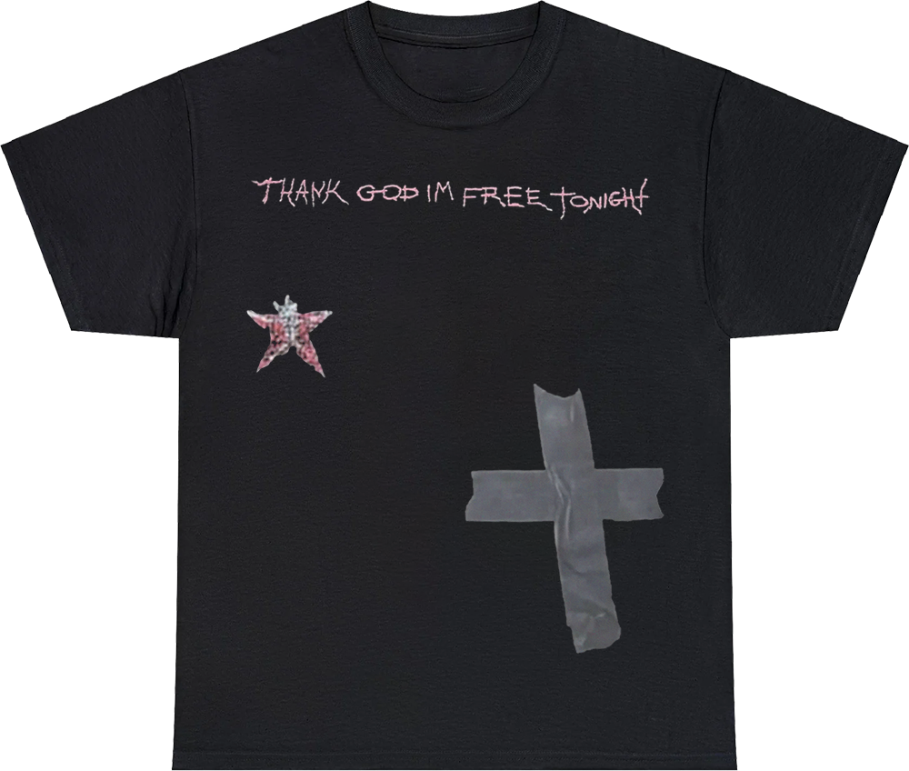 THANK GOD I'M FREE TONIGHT MET LIFE TEE