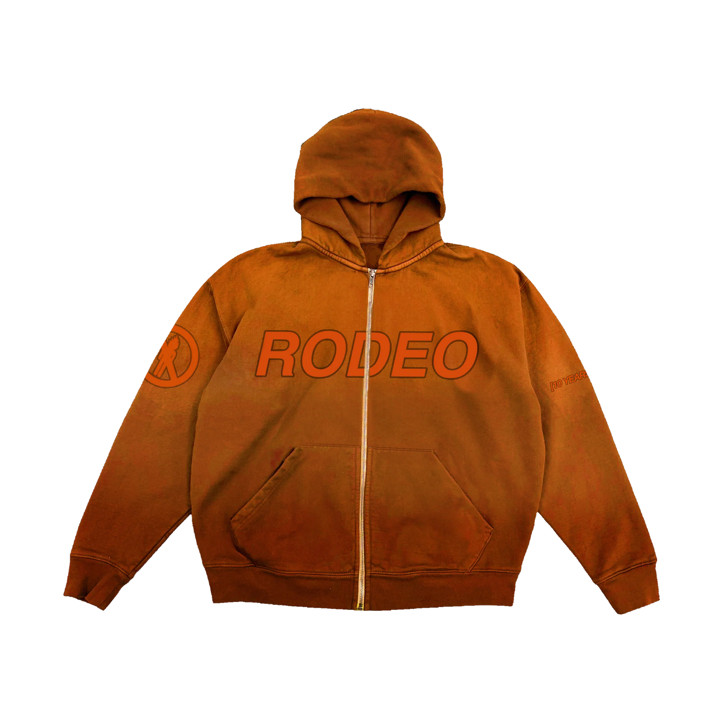 RODEO 10 YEARS ZIP UP HOODIE  (PRE-ORDER)