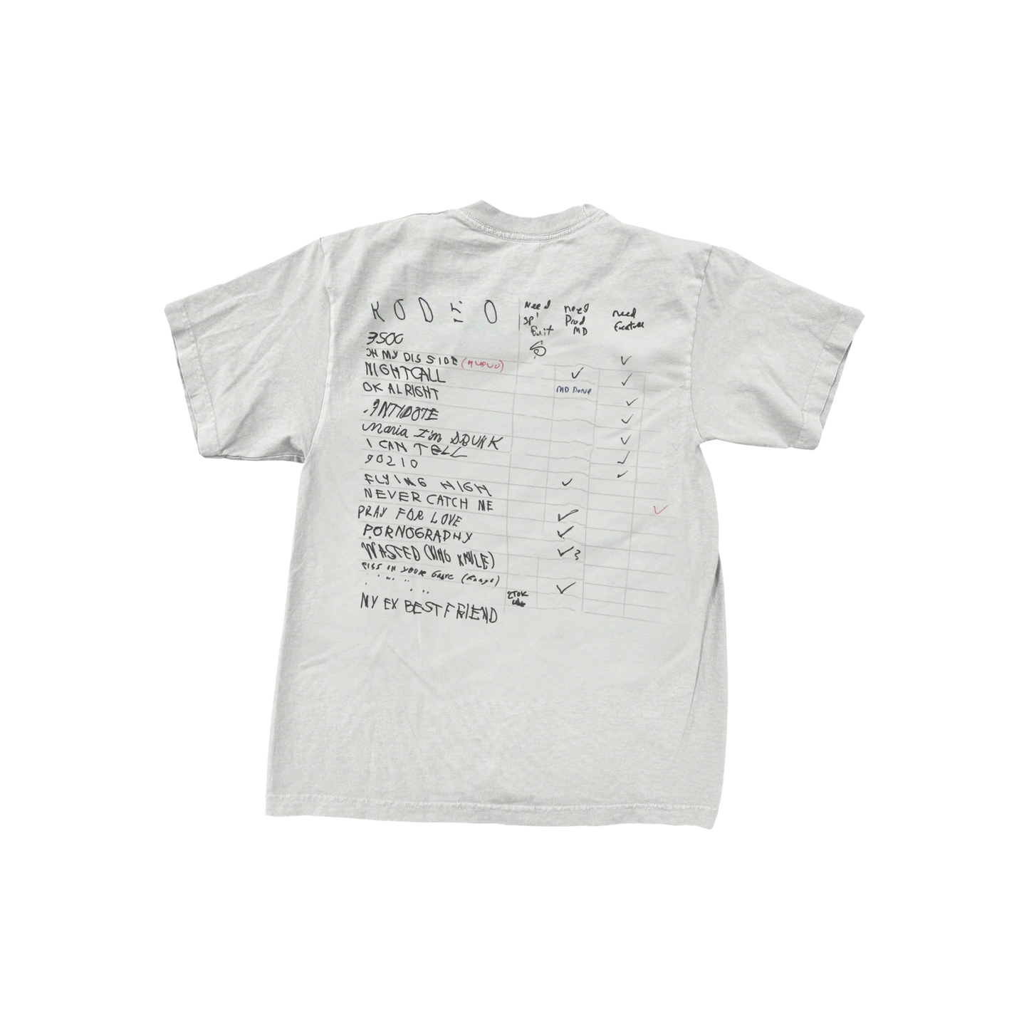 RODEO JIM JOE WHITE BOARD TEE