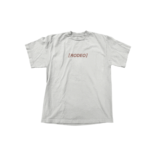 RODEO JIM JOE WHITE BOARD TEE