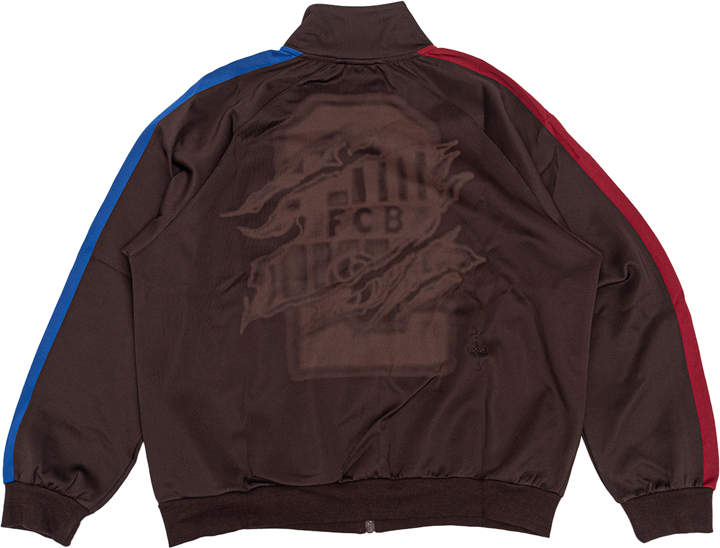 CJ X FC BARCELONA RETRO ZIP ANTHEM JACKET
