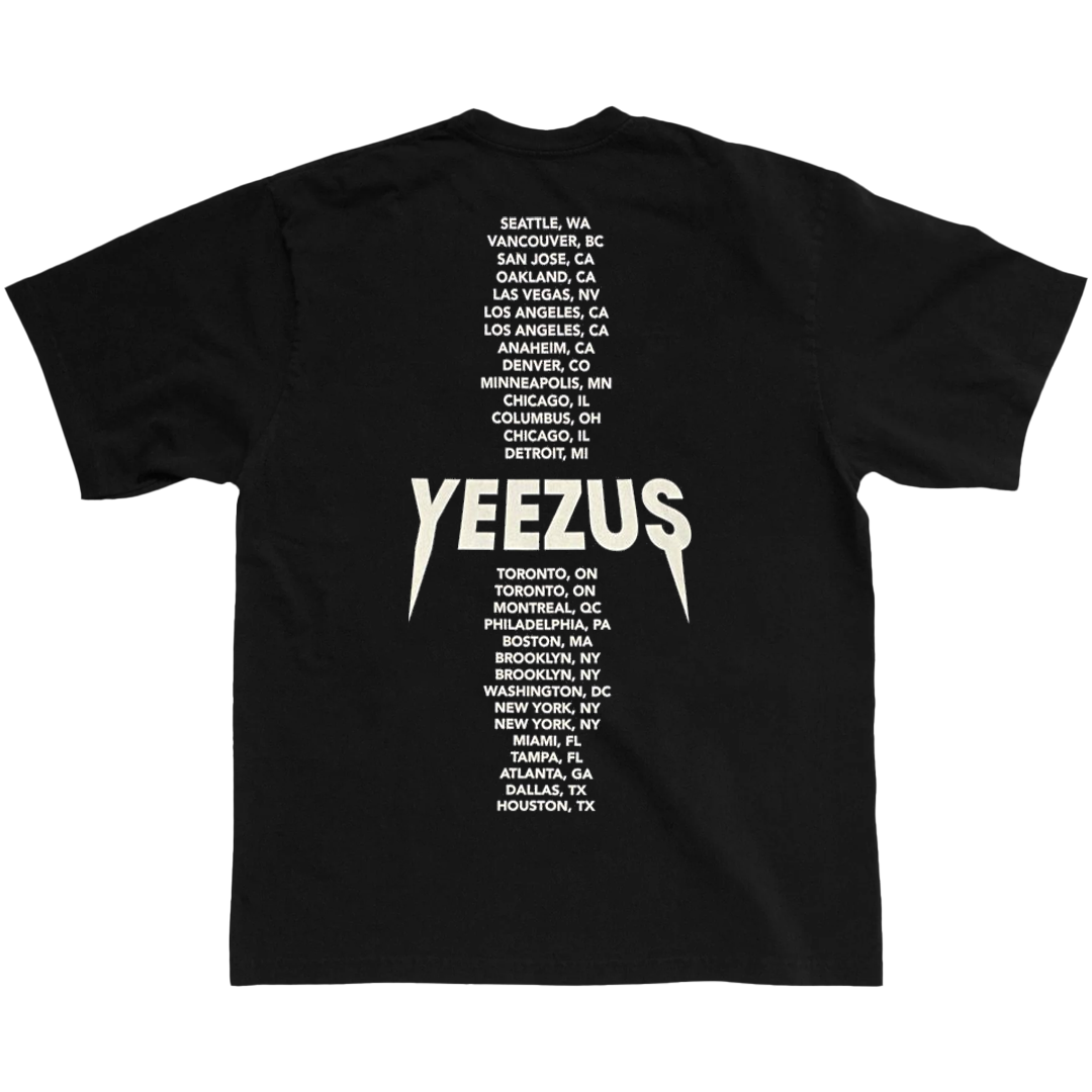 YZY YEEZUS TOUR TEE BLACK | v2