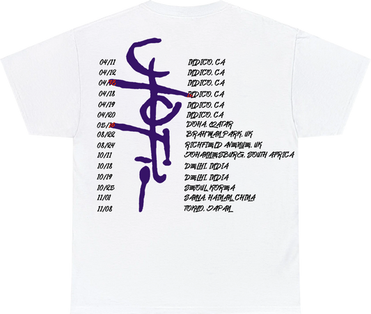 CIRCUS MAXIMUS TOUR DATES TEE (ONLINE EXCLUSIVE)