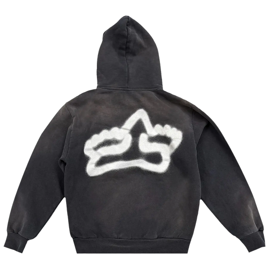 CJ X FOX RACING HOODIE | BLACK