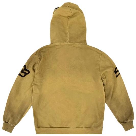 CJ X FOX RACING HOODIE | TAN