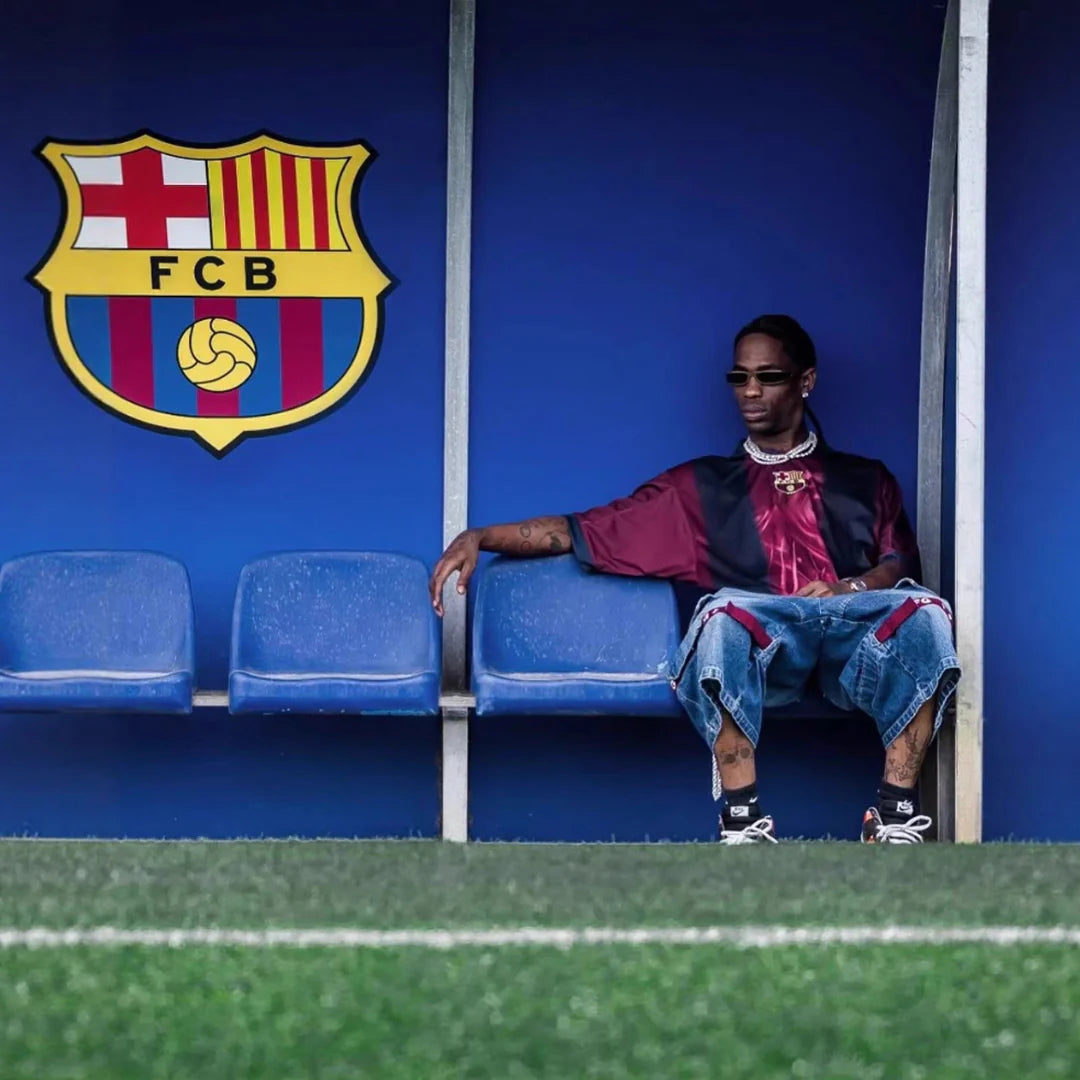 CJ X NIKE X FC BARCELONA RETRO SKELETON JERSEY (PRE-ORDER