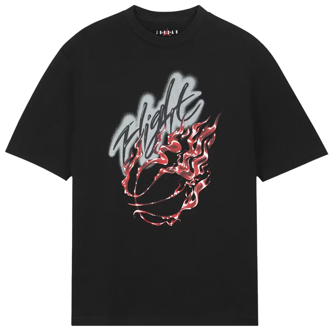 CJ X JORDAN FLIGHT GRAPHIC T-SHIRT | BLACK