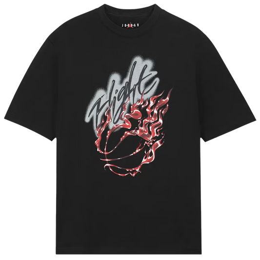 CJ X JORDAN FLIGHT GRAPHIC T-SHIRT | BLACK
