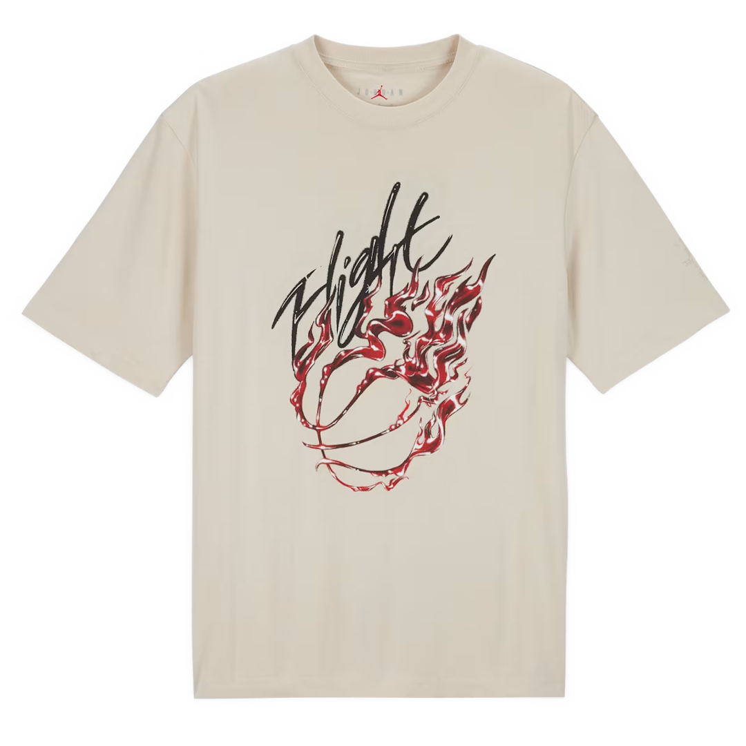 CJ X JORDAN FLIGHT GRAPHIC T-SHIRT | WHITE