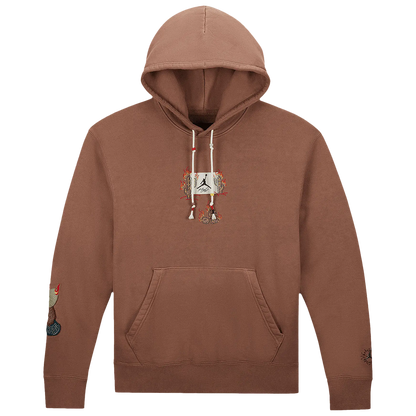 CJ X JORDAN HOODIE ARCHAEO BROWN