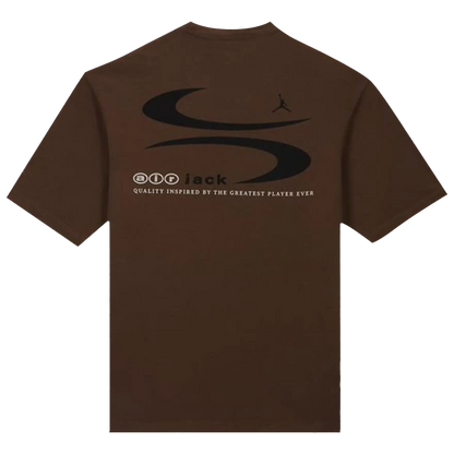 CJ X JORDAN GOAT TEE | BROWN
