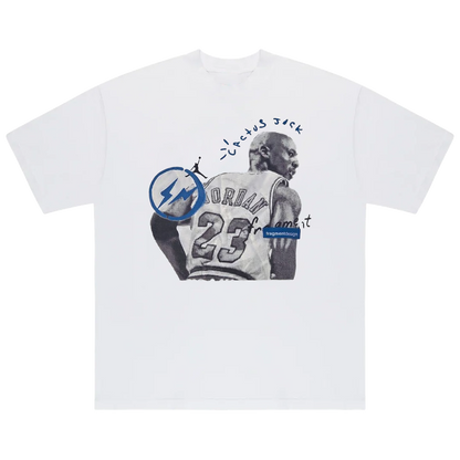 CJ X JORDAN FRAGMENT TEE