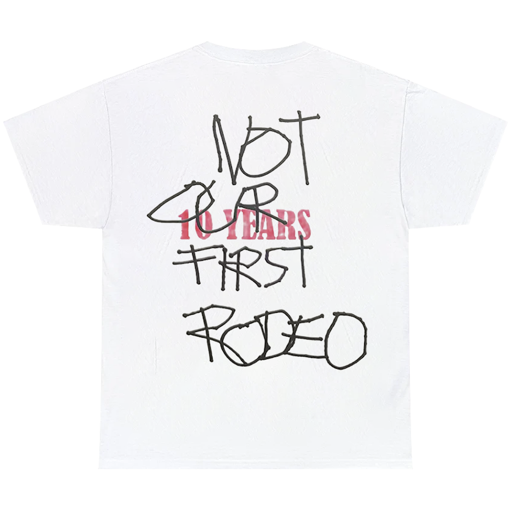 Travis Scott Rodeo Tee White
