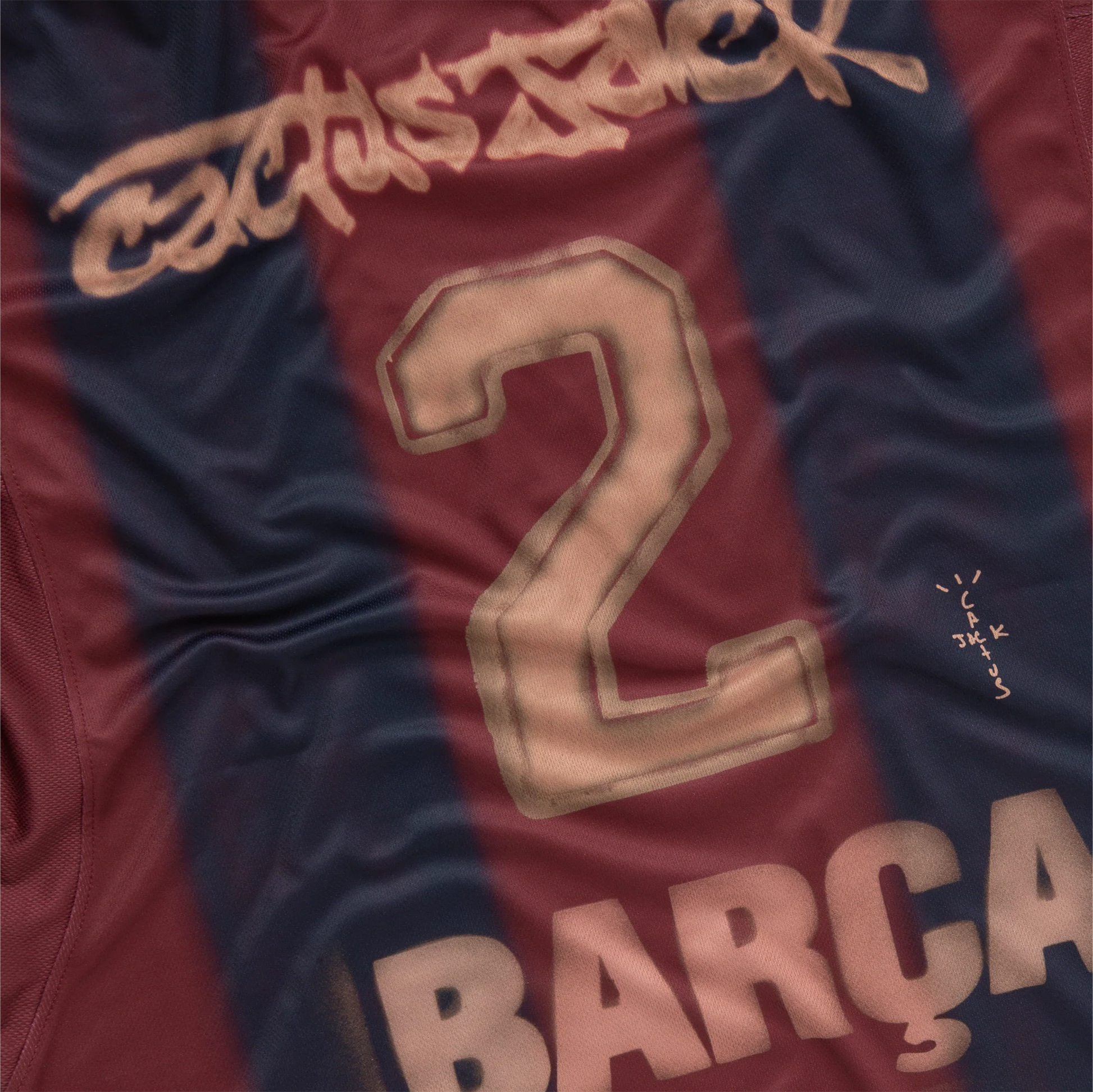 ウェア CJ X NIKE X FC BARCELONA RETRO 2000/01L CJ X NIKE X FC BARCELONA RETRO SKELETON JERSEY (PRE-ORDER