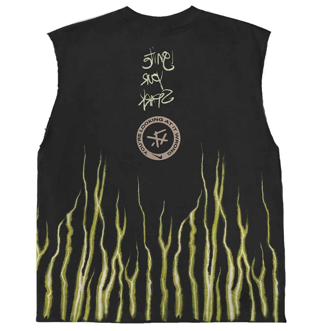 CJ X SPONGEBOB | IGNITE YOUR SPARK SLEEVELESS TEE