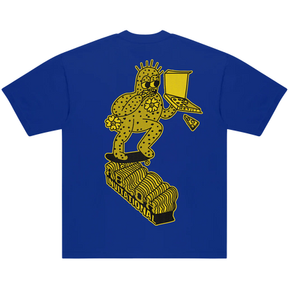 CJ X ARCH CACTUS SKATE TEE (BLUE)