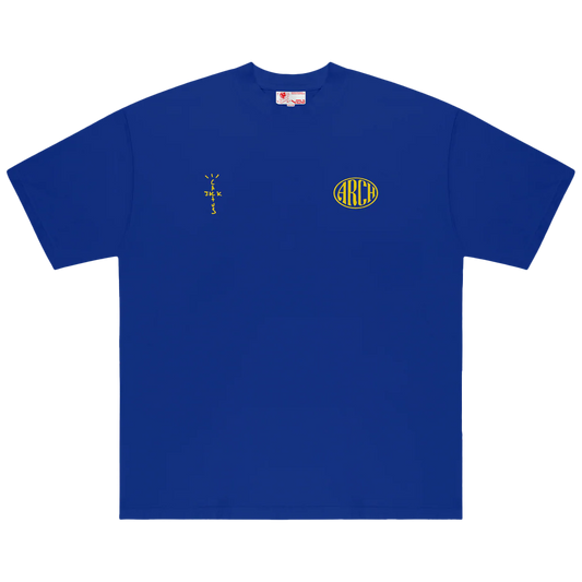 CJ X ARCH CACTUS SKATE TEE (BLUE)
