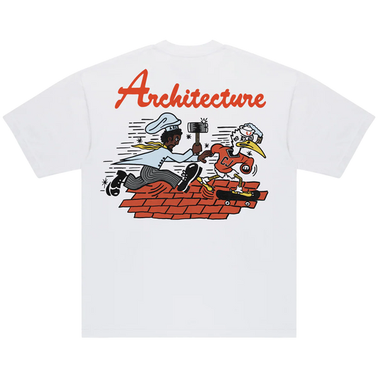 CJ X ARCH CHEF TEE (WHITE)
