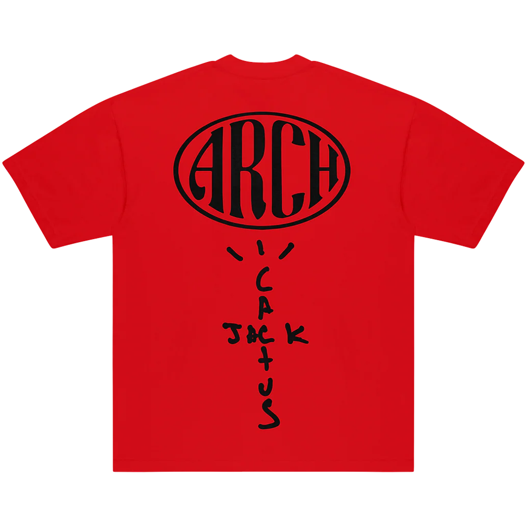 CJ X ARCH PAPER PLANE TEE (RED)