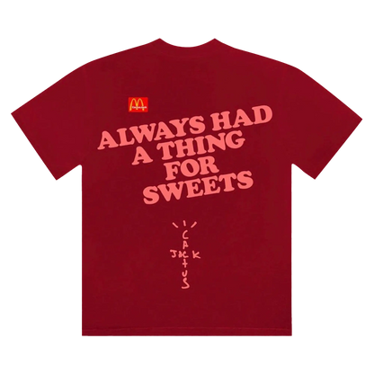 CJ X MCD APPLE PIE | T-SHIRT CARDINAL