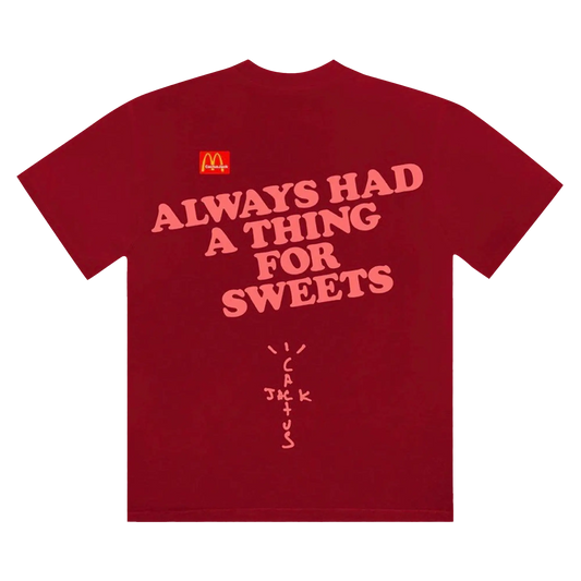 CJ X MCD APPLE PIE | T-SHIRT CARDINAL