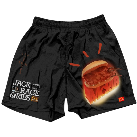 CJ X MCD MCRIB | SHORTS BLACK