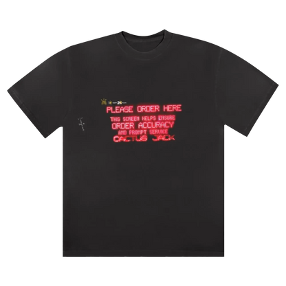 CJ X MCD ORDER HERE | T-SHIRT BLACK