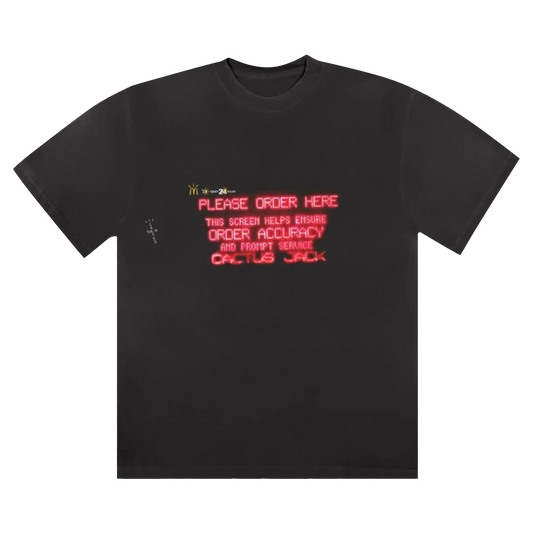 CJ X MCD ORDER HERE | T-SHIRT BLACK