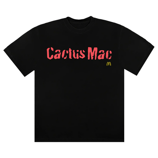CJ X MCD CACTUS MAC | T-SHIRT BLACK