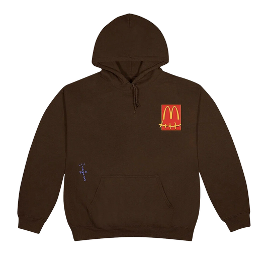 CJ X MCD CACTUS PACK STICKER | HOODIE BROWN