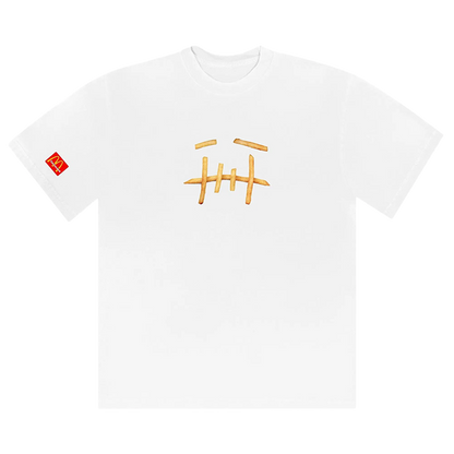 CJ X MCD FRY | T-SHIRT WHITE