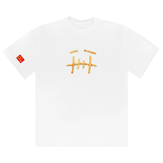 CJ X MCD FRY | T-SHIRT WHITE