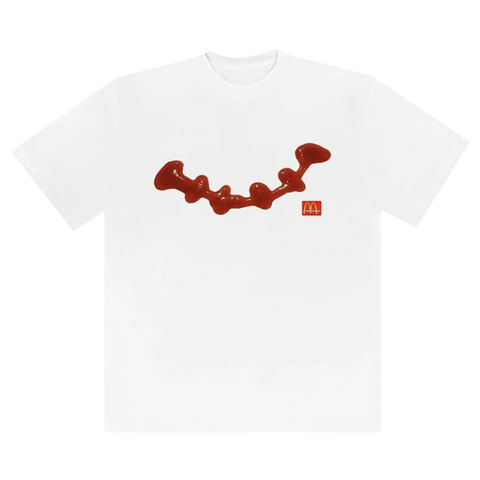 CJ X MCD KETCHUP | T-SHIRT WHITE
