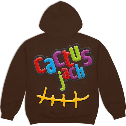 CJ X MCD SMILE | HOODIE BROWN