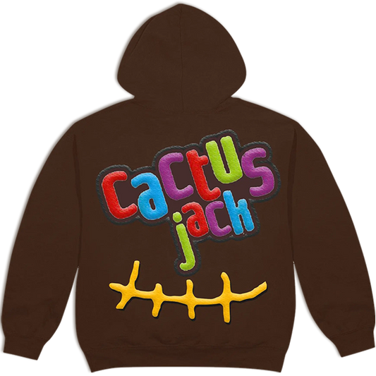 CJ X MCD SMILE | HOODIE BROWN